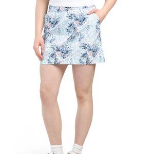 NWT SWING CONTROL Reef Print Classic Skort Hydrocool Sun Protection